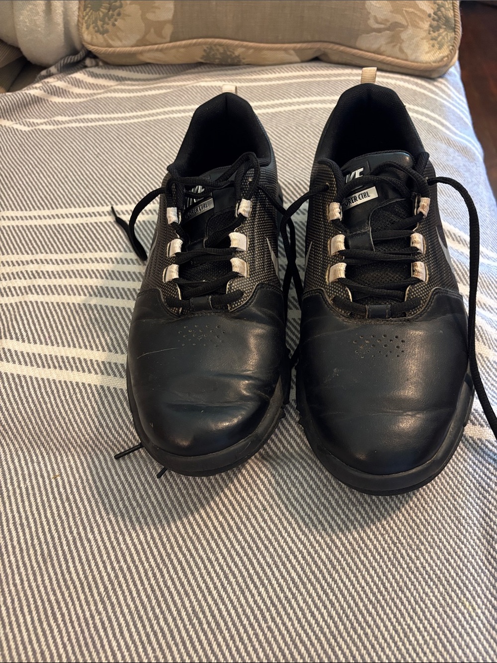 Nike Men’s Black Athletic Golf shoes